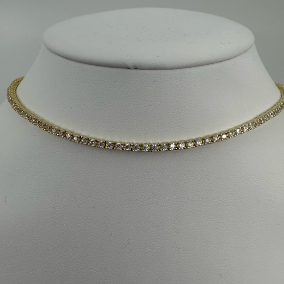 Adina Eden Thin Tennis Choker - Picture 2 of 6